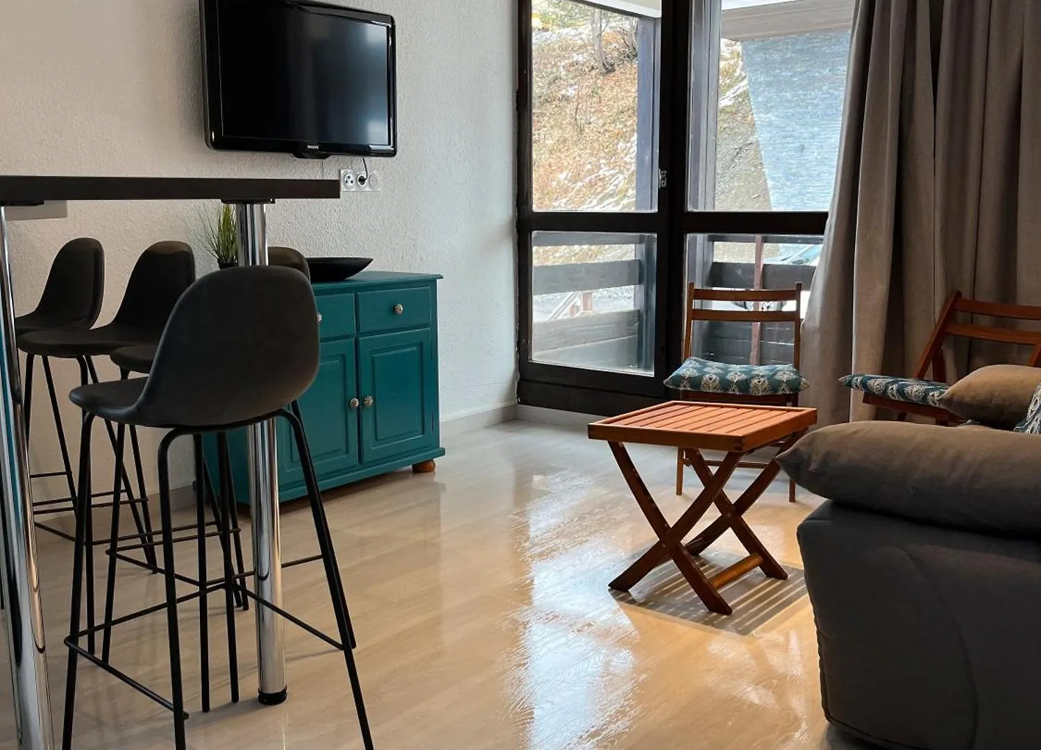 Apartment Studio Skis Aux Pieds Peisey-Nancroix